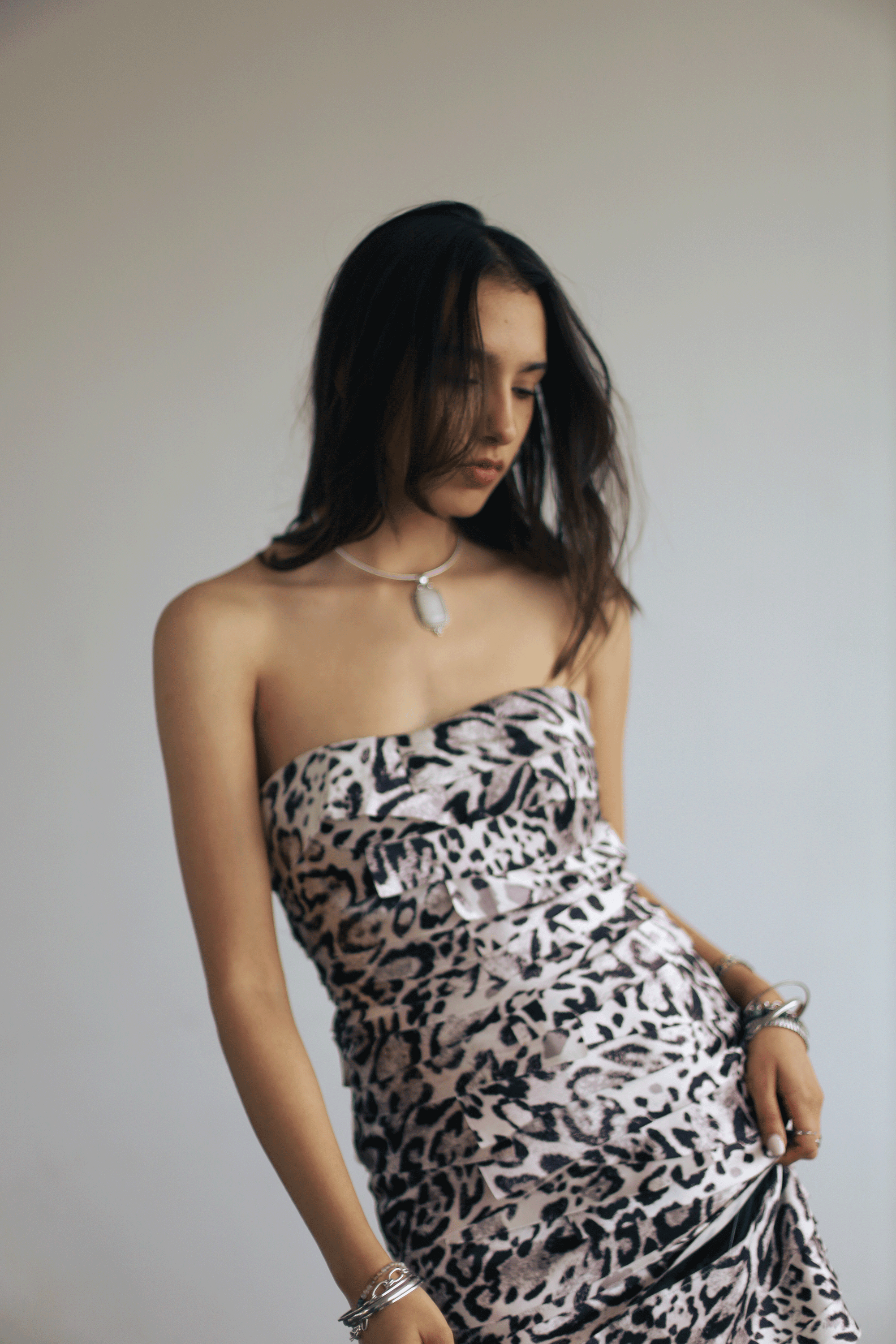 BEBE Leopard Print Dress