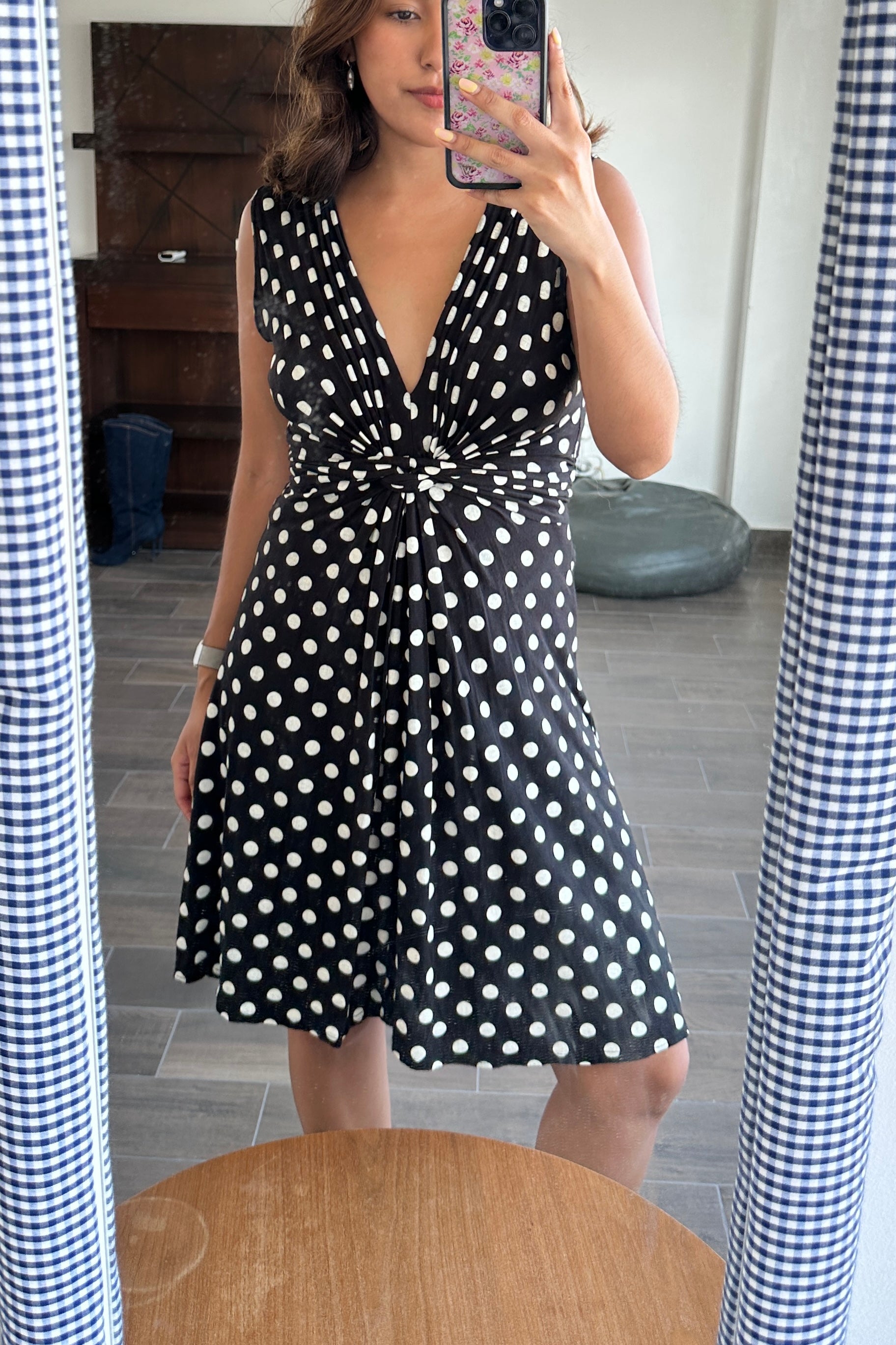 Polka dot dress