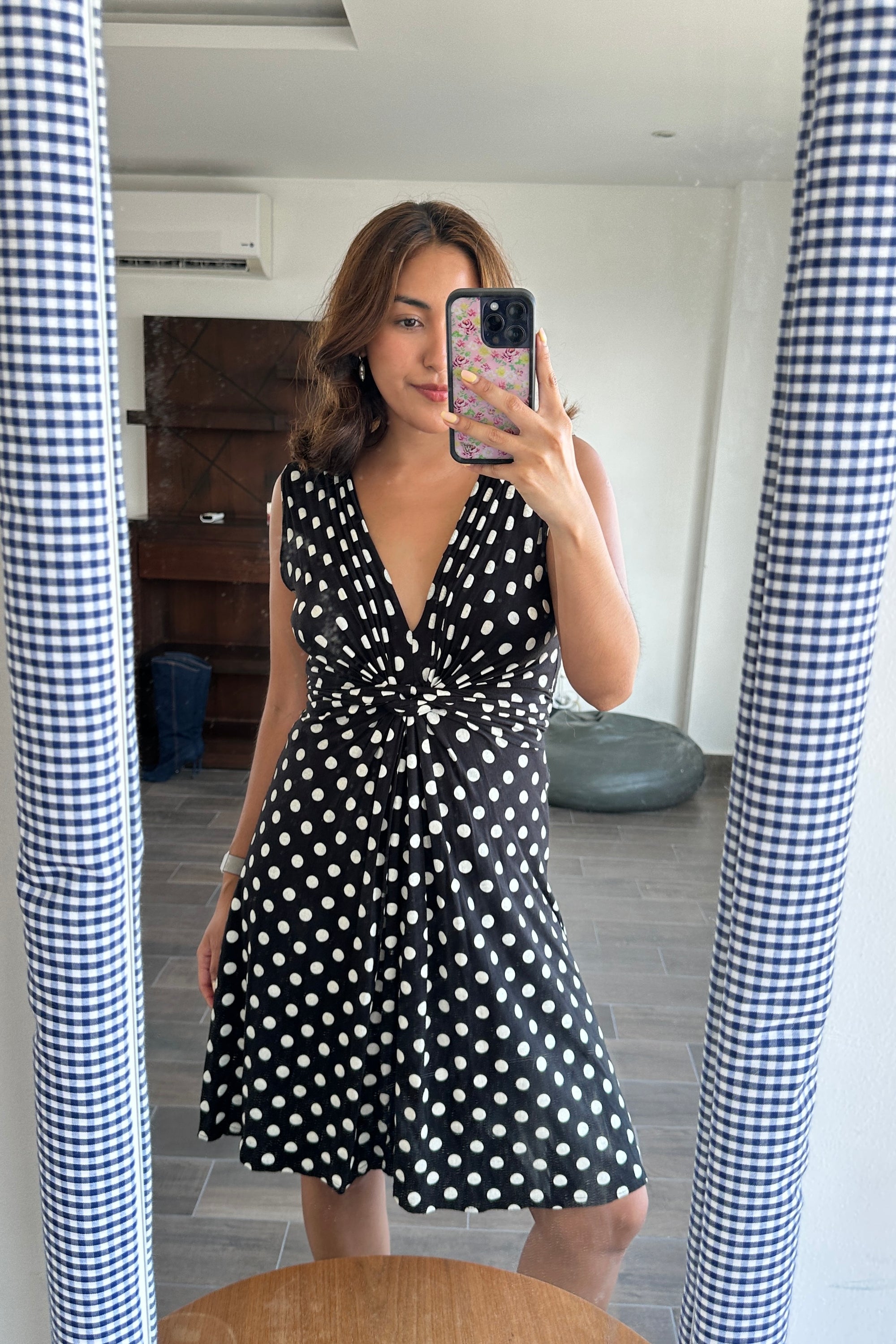 Polka dot dress