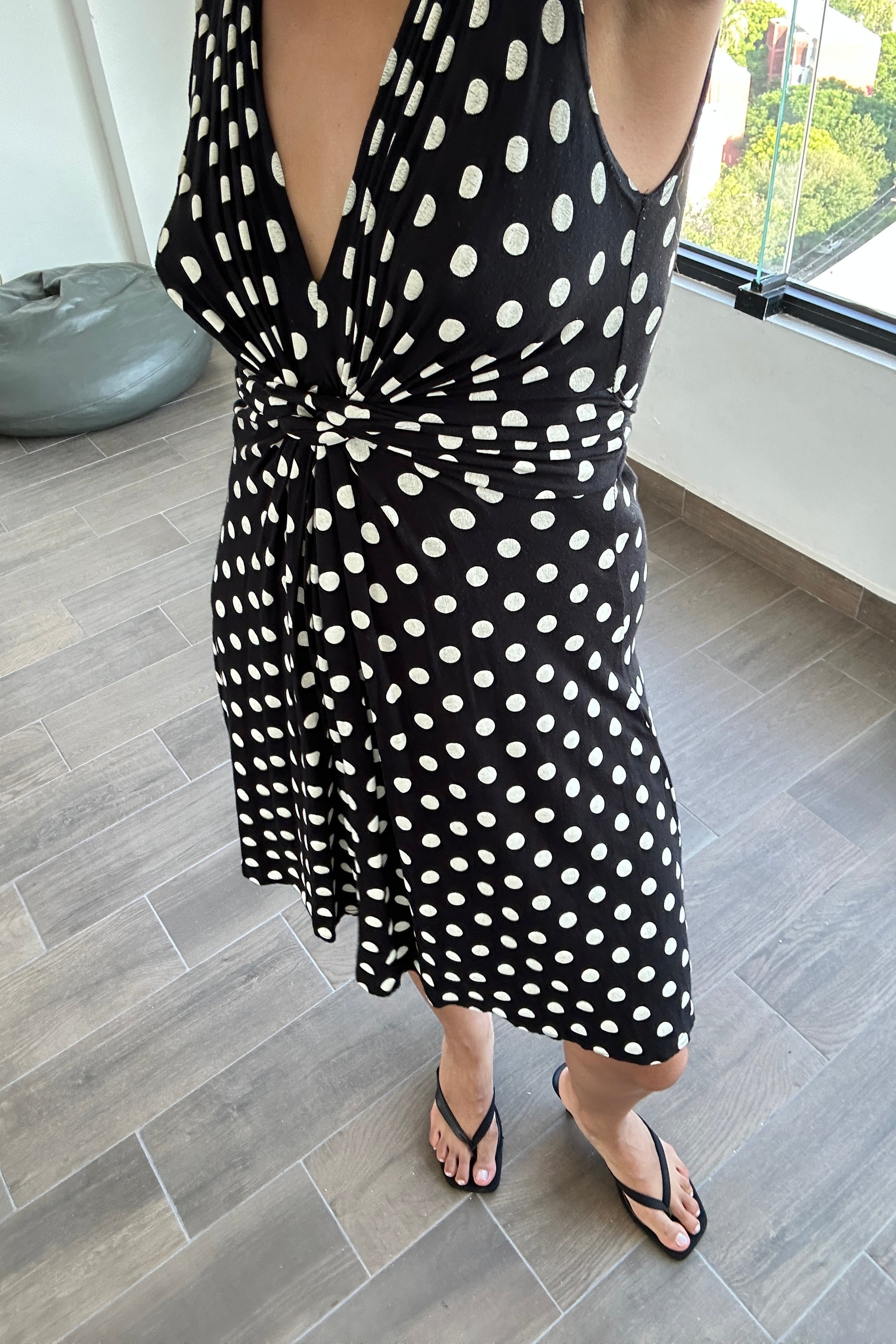 Polka dot dress