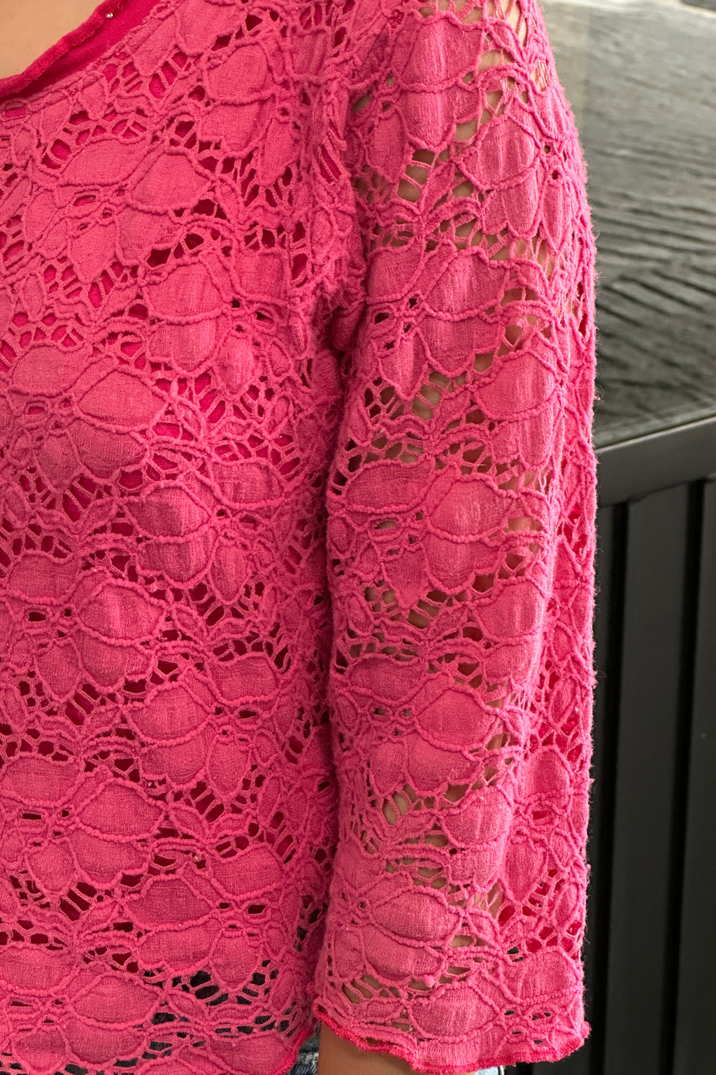 Blusa encaje