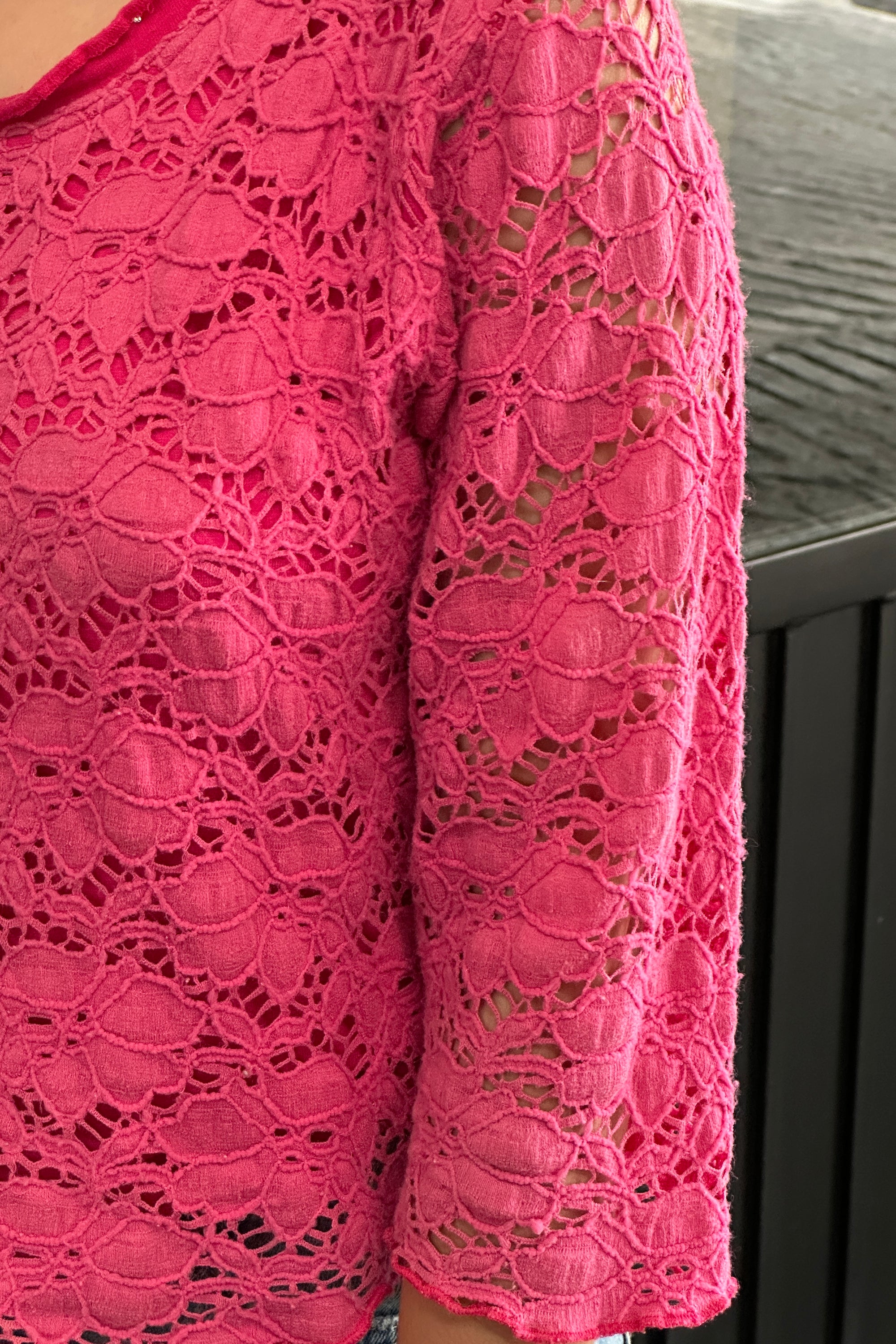 Blusa encaje