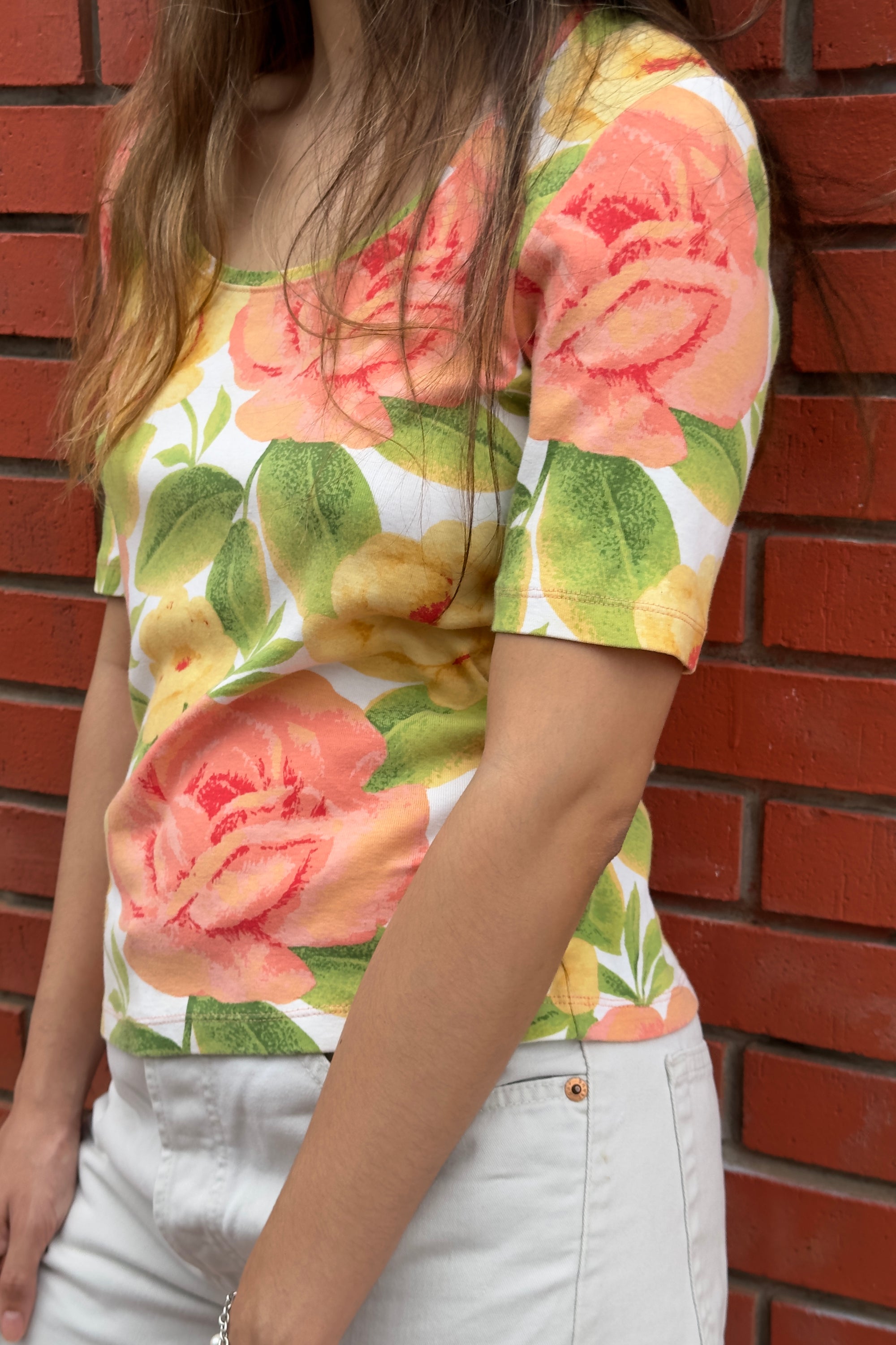 Blusa flores