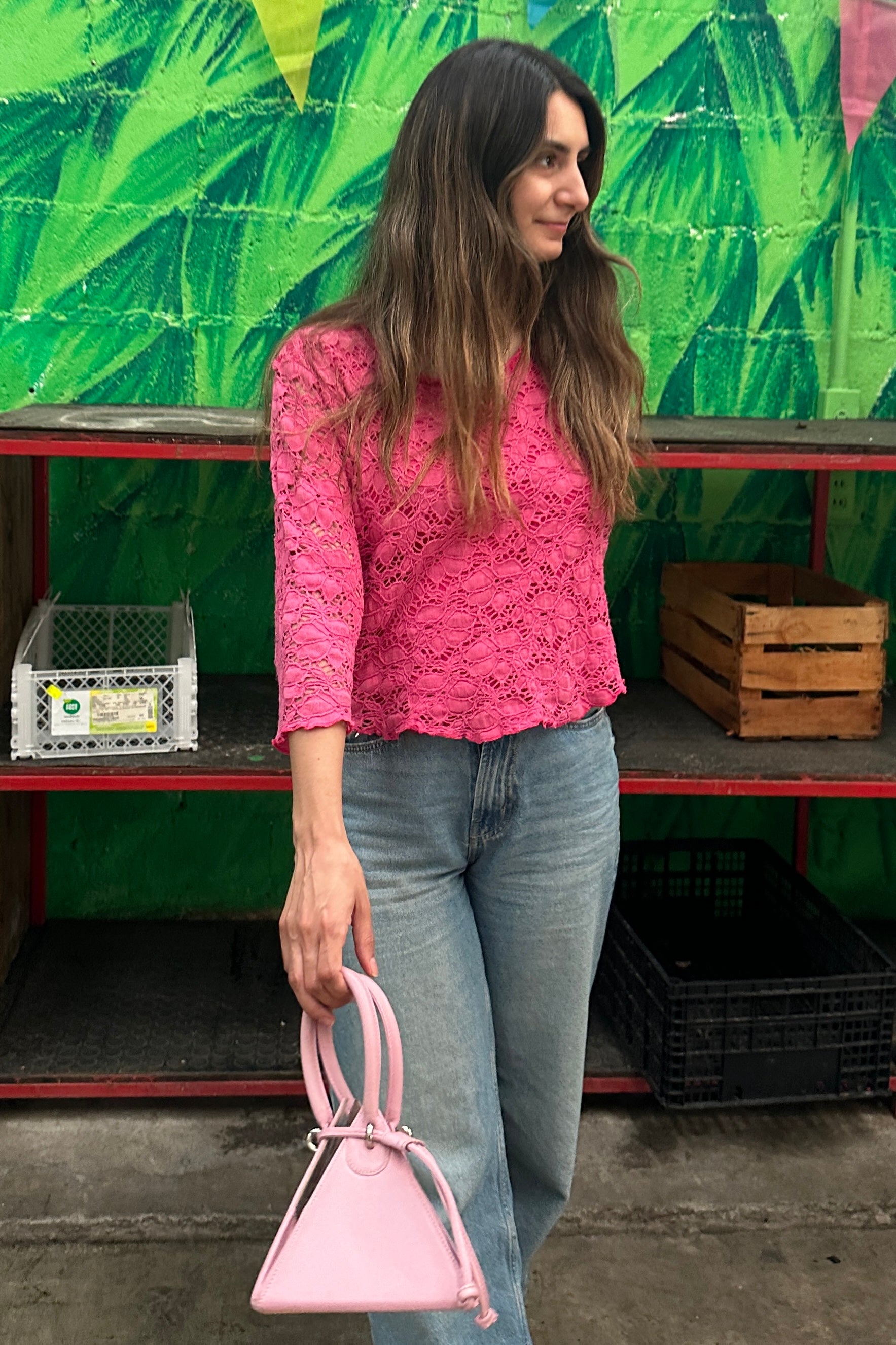 Blusa encaje