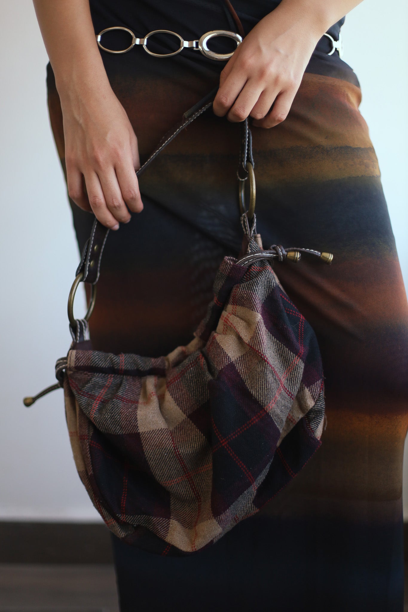Bolsa a cuadros