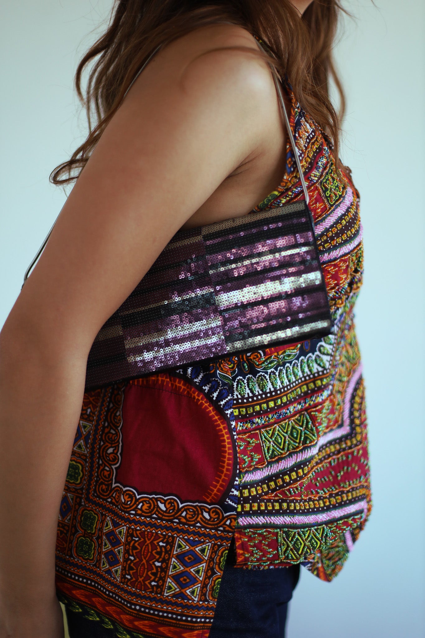 Clutch lentejuelas