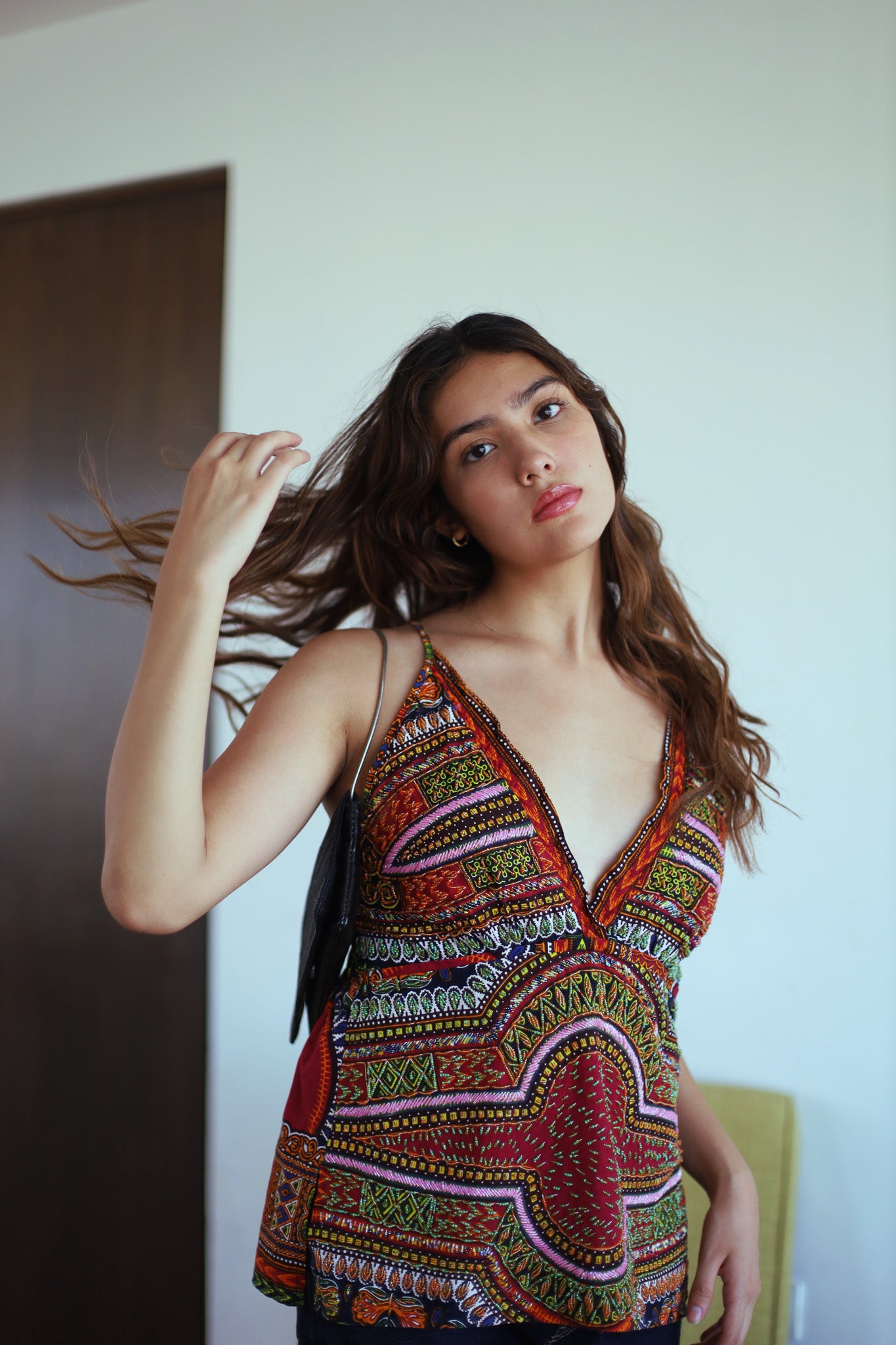 Top con detalles