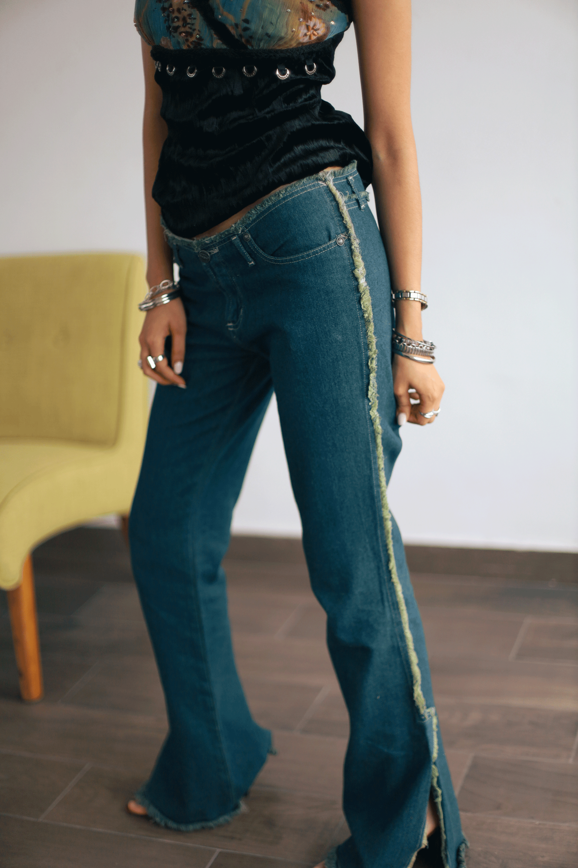 Tinted Grunge Jeans