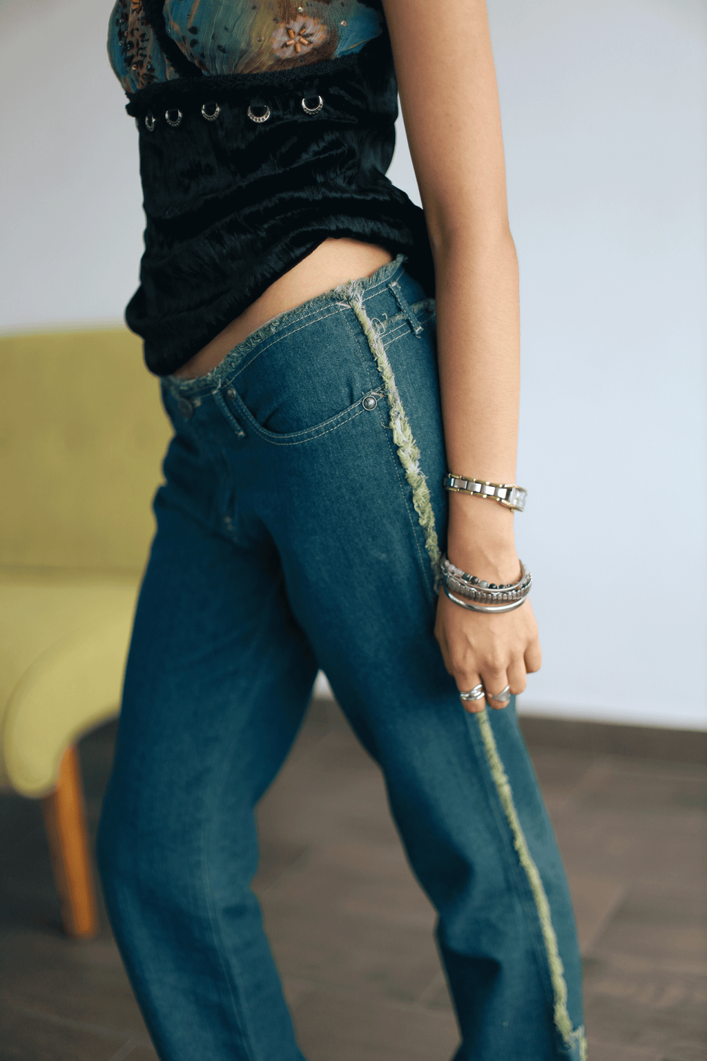 Tinted Grunge Jeans