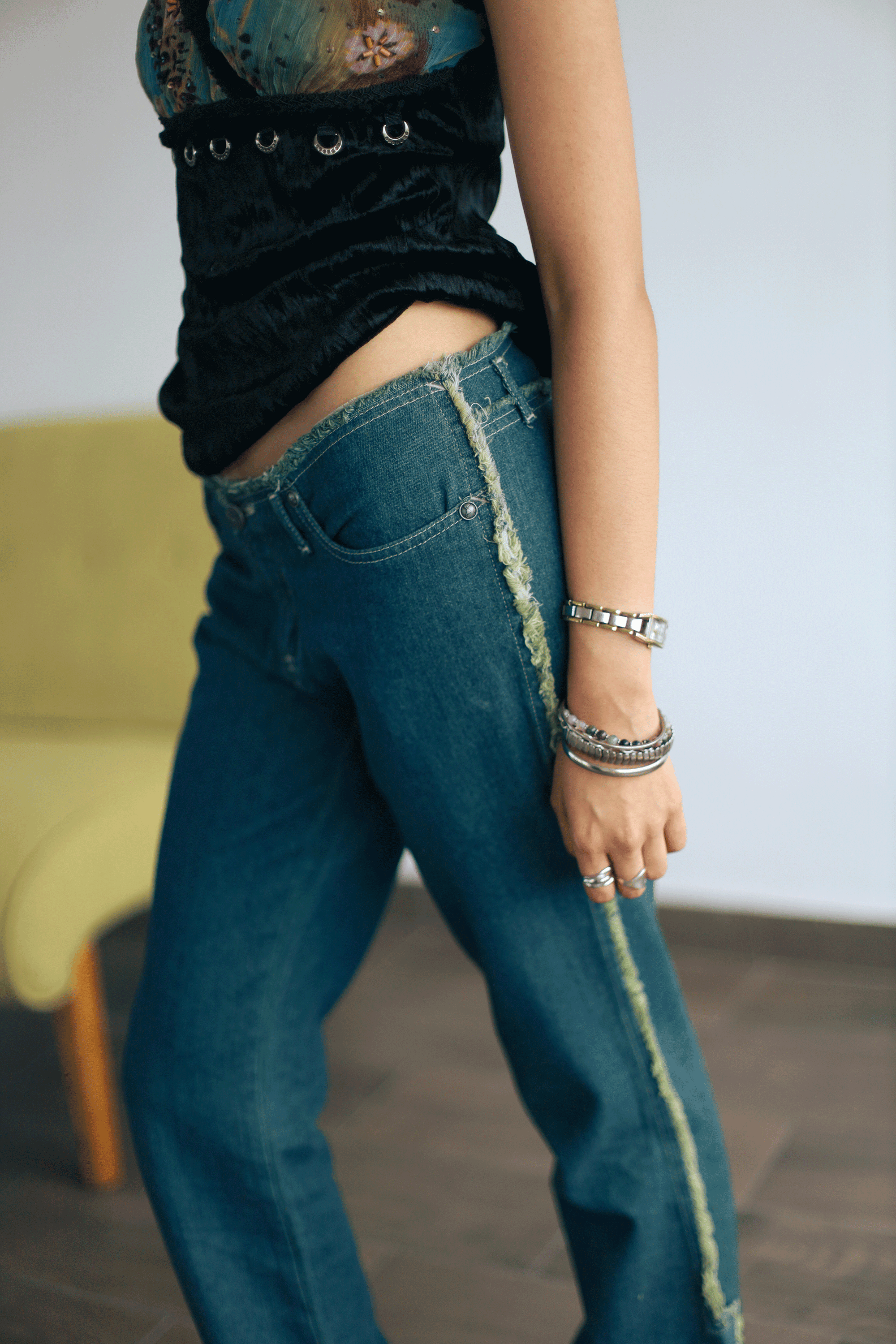 Tinted Grunge Jeans