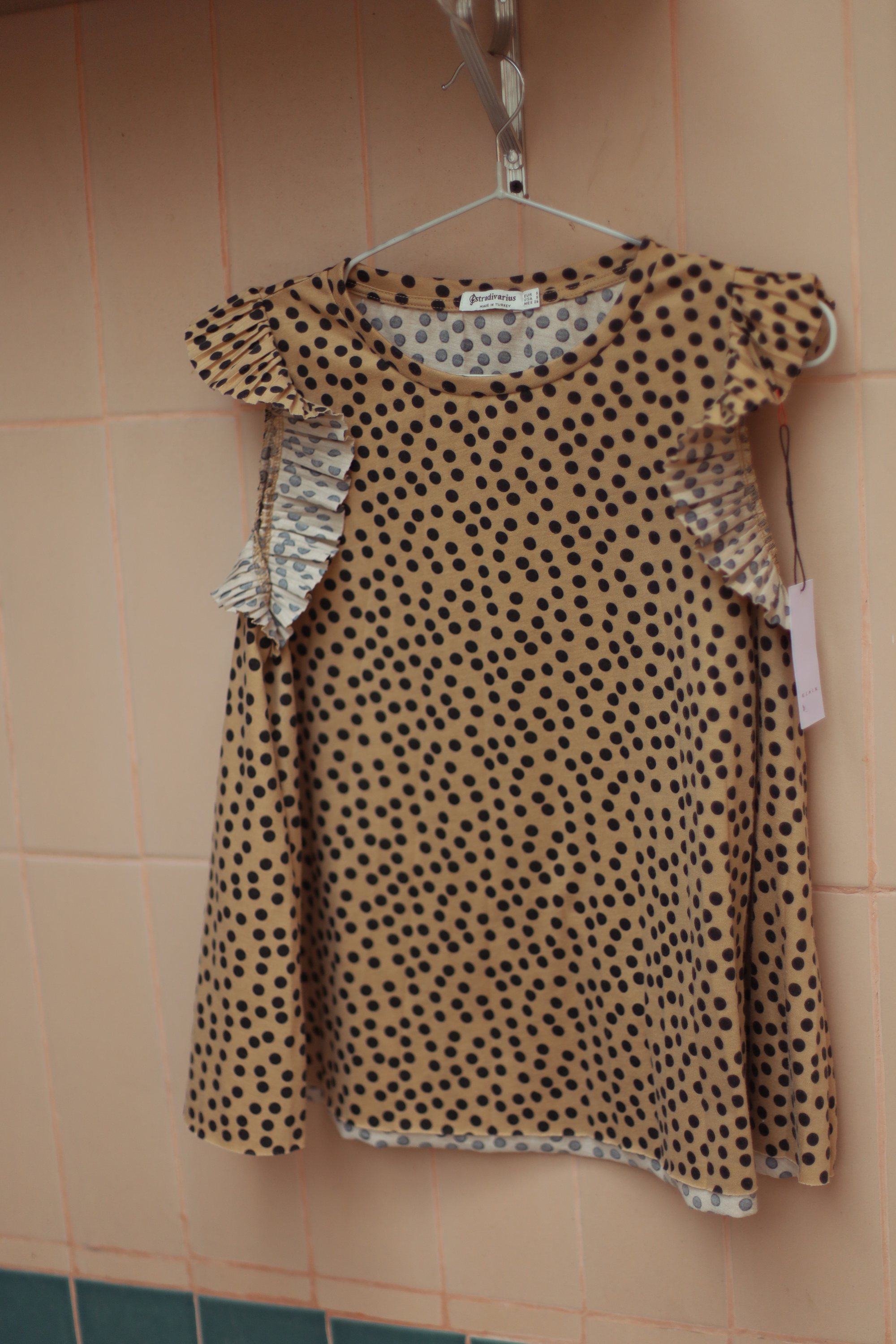 Polka dot blouse
