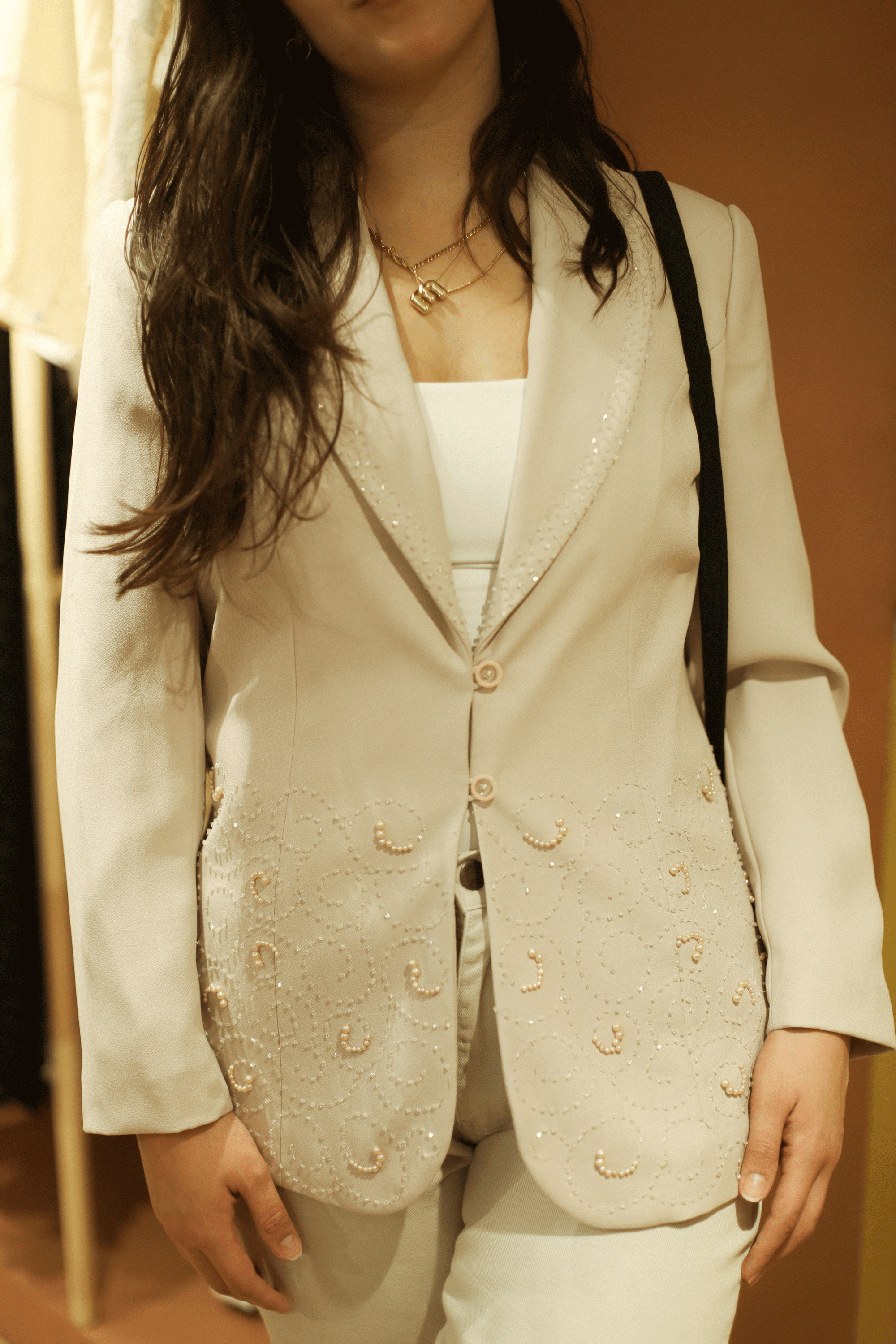 Blazer con detalles