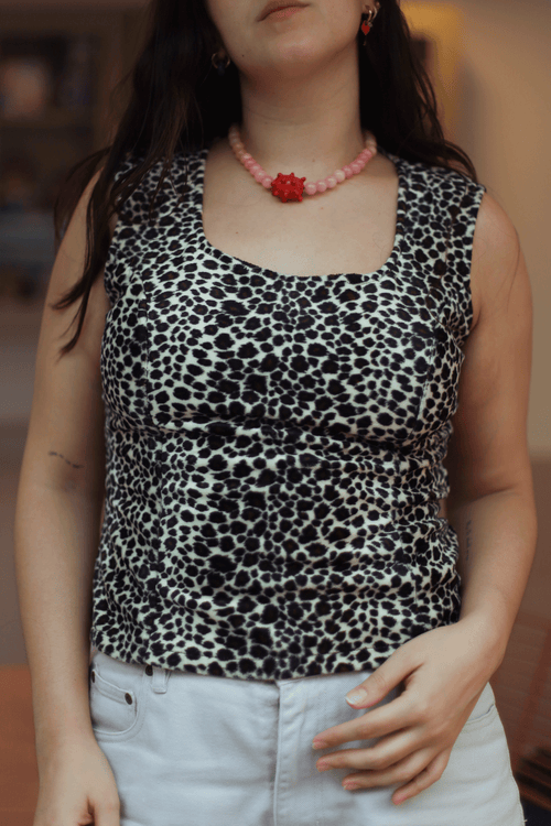 Blusa animal print