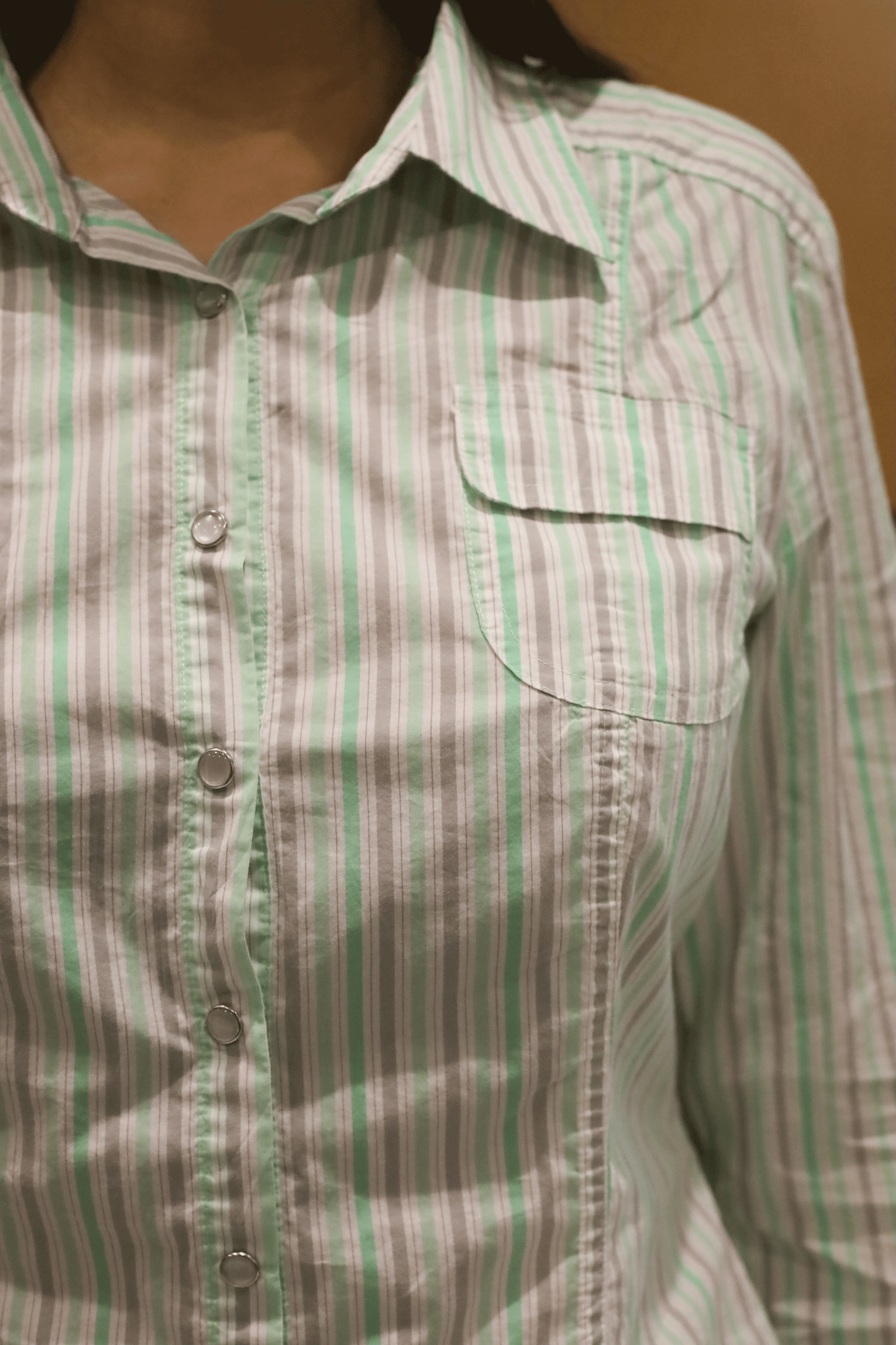 Camisa manga larga fitted