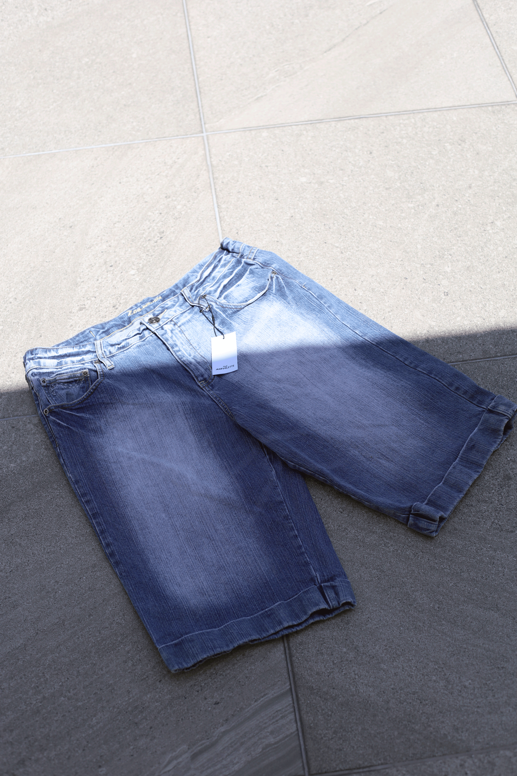 Shorts Mezclilla con detalle en bolsillos