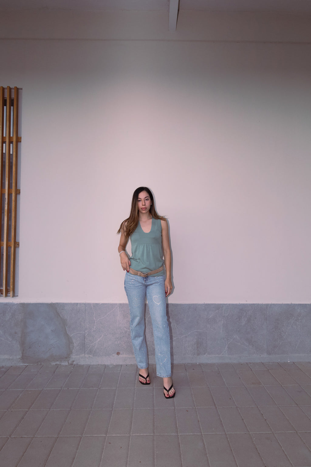 Blusa cuello V