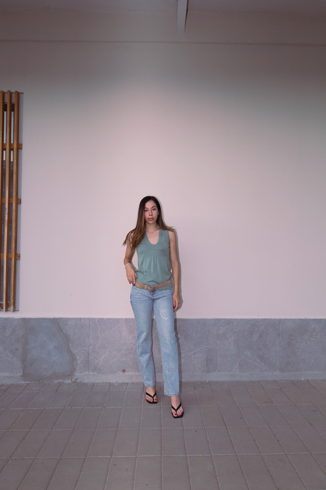 Blusa cuello V