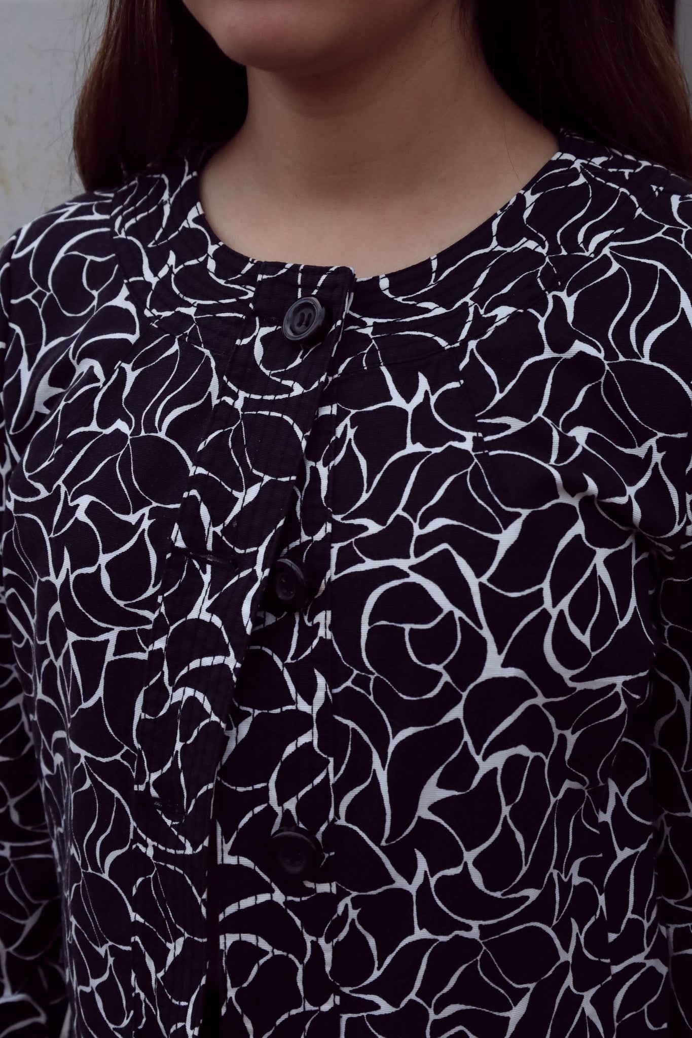 Chaqueta ligera estampado
