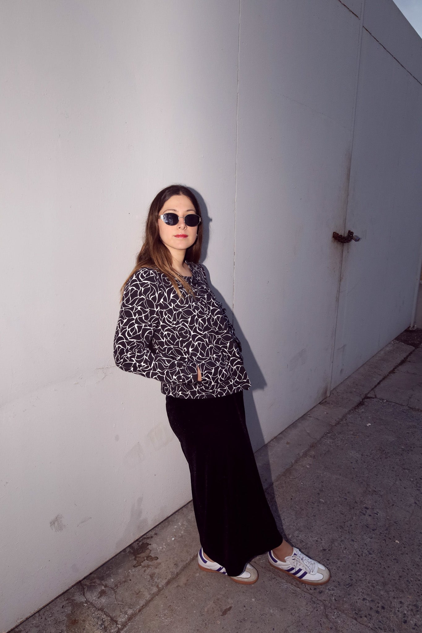 Chaqueta ligera estampado