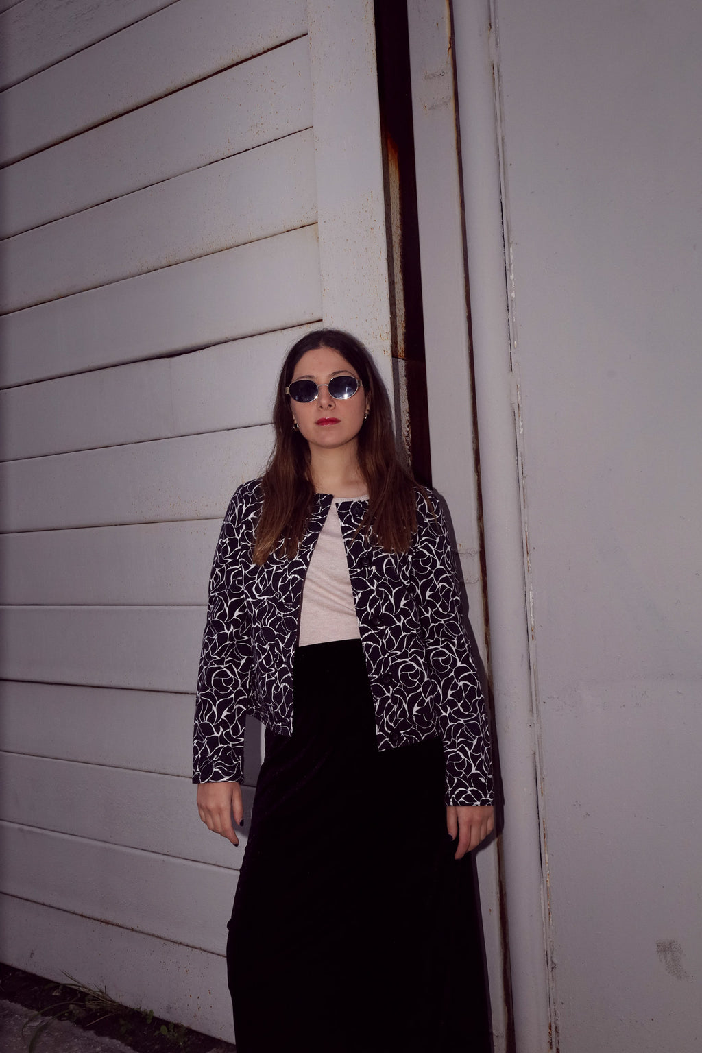 Chaqueta ligera estampado
