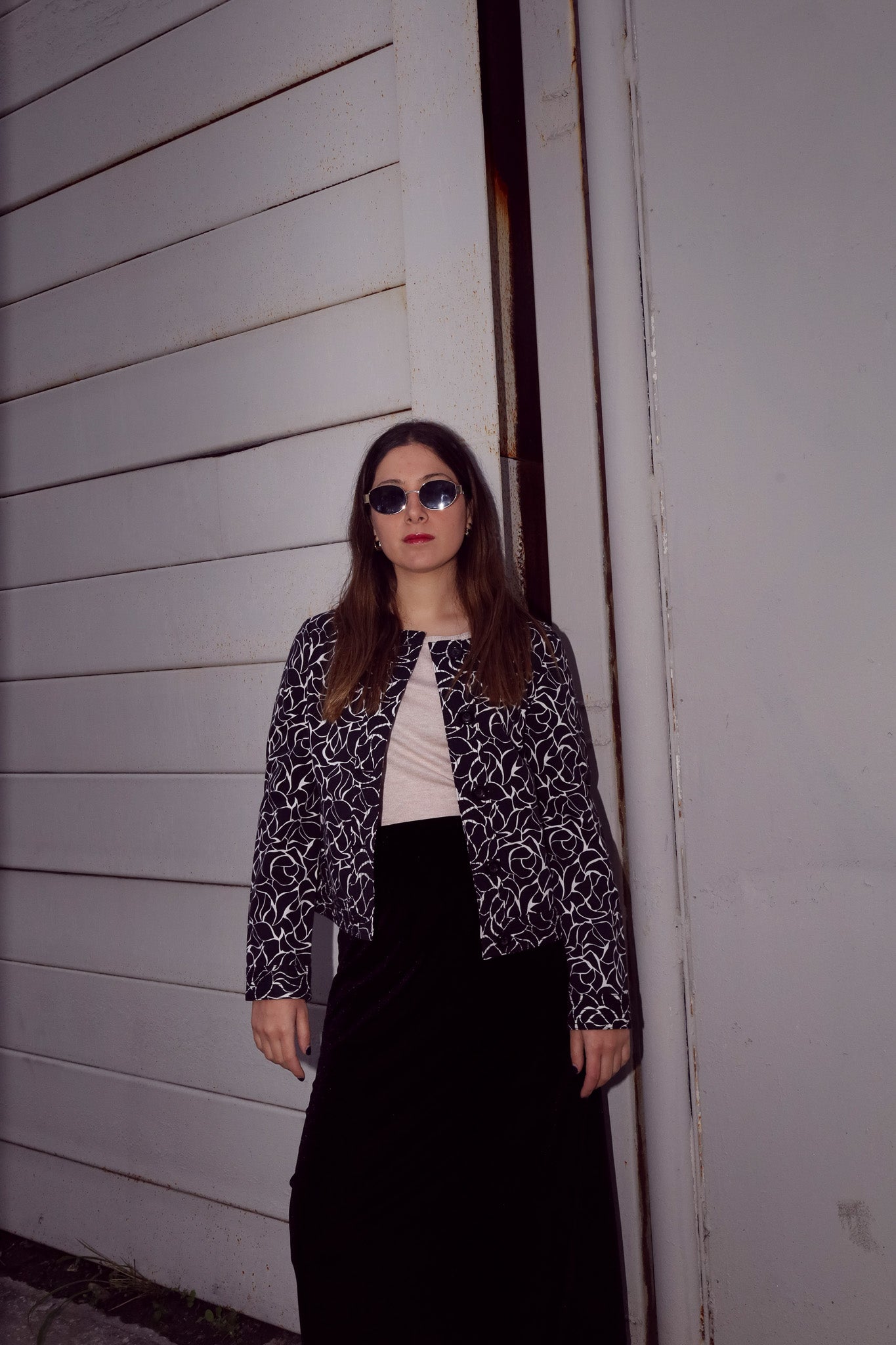 Chaqueta ligera estampado