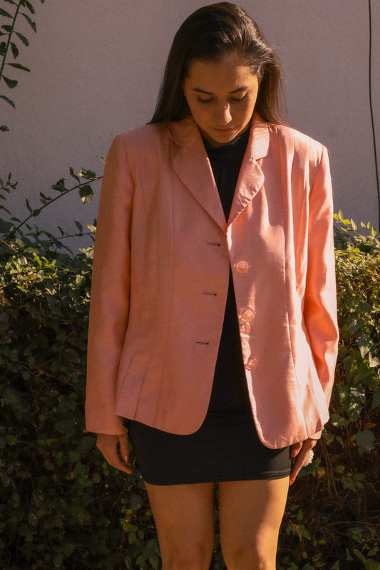 Blazer color salmón